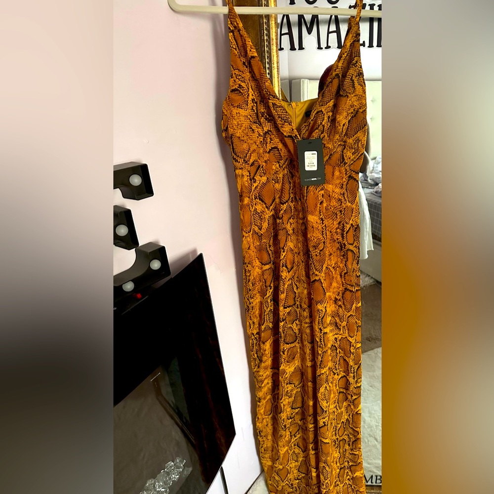 Brand new fashion nova jumpsuit size medium